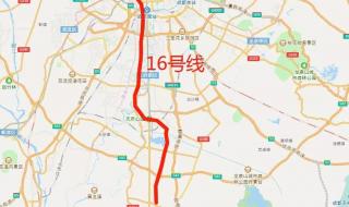成都地铁1号线线路图